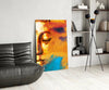 Buddha Portrait Glass Wall Art