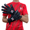 ONEKEEPER ACE Black (New Model) - All Black Negative Cut Pro-Level Goalkeeper Gloves for Kids and Adults