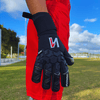 ONEKEEPER ACE Black (New Model) - All Black Negative Cut Pro-Level Goalkeeper Gloves for Kids and Adults