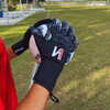 ONEKEEPER ACE Black (New Model) - All Black Negative Cut Pro-Level Goalkeeper Gloves for Kids and Adults