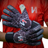 ONEKEEPER C-TEC Black and White - Pro Goalkeeper Gloves Sizes 5 to 12