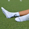 ONEKEEPER Grip Socks, Mid-Calf, Anti Slip Sports Grip Pads Socks for Every Sport