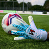 Iconic Blue Goalkeeper Gloves, Ultimate Snug Fit, Pro Grip & Precision