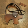 Damascus Smoking Axe Straight Handle 19 Inch by JW SteelCrafts