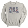 USA Floral Est 1776 (Front) by Shield Republic