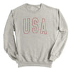 USA Collegiate Solid White (Front) by Shield Republic