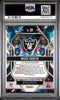 Graded 2024 Panini Prizm Brock Bowers #20 Prizmatic Rookie RC Football Card PSA 10 Gem Mint