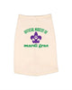 Official Mascot of Mardi Gras Dog Shirt by Anchored Grace Boutique