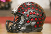 Ohio State Buckeyes Riddell Speed Mini Helmet - Satin Black