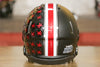 Ohio State Buckeyes Riddell Speed Mini Helmet - Satin Black