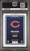 Graded 2024 Panini Instant NFL Rome Odunze #4 Draft Night Rookie RC Football Card PSA 8 Near Mint
