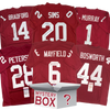 Autographed/Signed University of Oklahoma College Football Jersey Mystery Box with PSA JSA or Beckett COA by Hall of Fame Sports Memorabilia