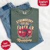 Old School Rock Band Tee – Strawberry Fields Comfort Colors Shirt by Adorb Custom Tees