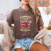 Old School Rock Band Tee – Strawberry Fields Comfort Colors Shirt by Adorb Custom Tees
