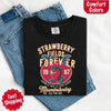 Old School Rock Band Tee – Strawberry Fields Comfort Colors Shirt by Adorb Custom Tees