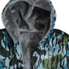 Old Timer Heavy Zip Fleece Hoodie | Teal by Luckless Outfitters