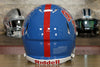 Mississippi Rebels Riddell Speed Authentic Helmet - Powder Blue