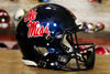 Mississippi Rebels Riddell Speed Authentic Helmet - Navy