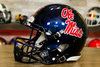 Ole Miss Rebels Riddell Speed Authentic Helmet - Navy
