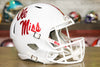 Mississippi Rebels Riddell Speed Display Helmet - White