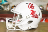 Ole Miss Rebels Riddell Speed Display Helmet - White