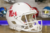 Ole Miss Rebels Riddell Speed Authentic Helmet - White