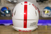 Mississippi Rebels Riddell Speed Authentic Helmet - White