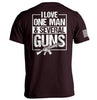 I Love One Man & Several Guns (Back Print) by Shield Republic