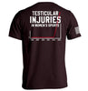 Testicular Injuries in Women's Sports by Shield Republic