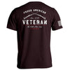 Proud American Veteran The Oath Never Ends by Shield Republic