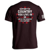 Support The Country You Live In by Shield Republic