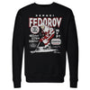 Sergei Fedorov Detroit Vintage Stats WHT by 500 LEVEL
