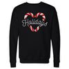 Christmas Candy Cane Heart WHT by 500 LEVEL