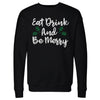 Christmas Eat Drink And Be Merry WHT by 500 LEVEL