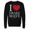 Drake Maye New England I Heart WHT by 500 LEVEL