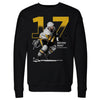 Bryan Rust Pittsburgh Outline WHT by 500 LEVEL