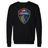 North Carolina Courage Camo Logo WHT by 500 LEVEL