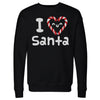 Christmas I Love Santa WHT by 500 LEVEL