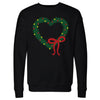 Christmas Heart Wreath WHT by 500 LEVEL