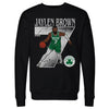 Jaylen Brown Boston Celtics Number WHT by 500 LEVEL