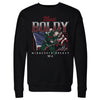 Matt Boldy Minnesota USA Flag WHT by 500 LEVEL