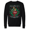 Jaxson Dart & Cam Skattebo New York G Ugly Sweater WHT by 500 LEVEL