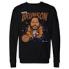Jalen Brunson New York Knicks Caricature Retro WHT by 500 LEVEL
