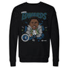 Anthony Edwards Minnesota Timberwolves Caricature Retro WHT by 500 LEVEL