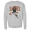 James Harden Cleveland Cavaliers Cartoon WHT by 500 LEVEL
