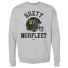 Brett Norfleet College Helmet Font by 500 LEVEL
