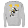 Bryan Rust Pittsburgh Outline WHT by 500 LEVEL