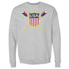 USRowing Emblem WHT by 500 LEVEL