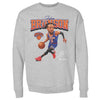 Jalen Brunson New York Knicks Caricature WHT by 500 LEVEL