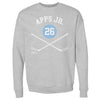 Syl Apps Jr. Pittsburgh 26 Sticks WHT by 500 LEVEL